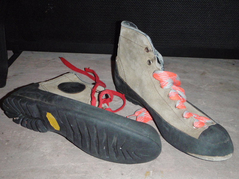 What was the first pair of climbing shoes you ever owned?