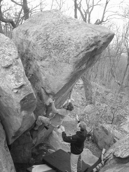 Drew cranking