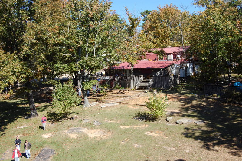 Store from lookout deck.