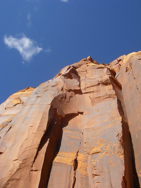 The final roof, a long way up.