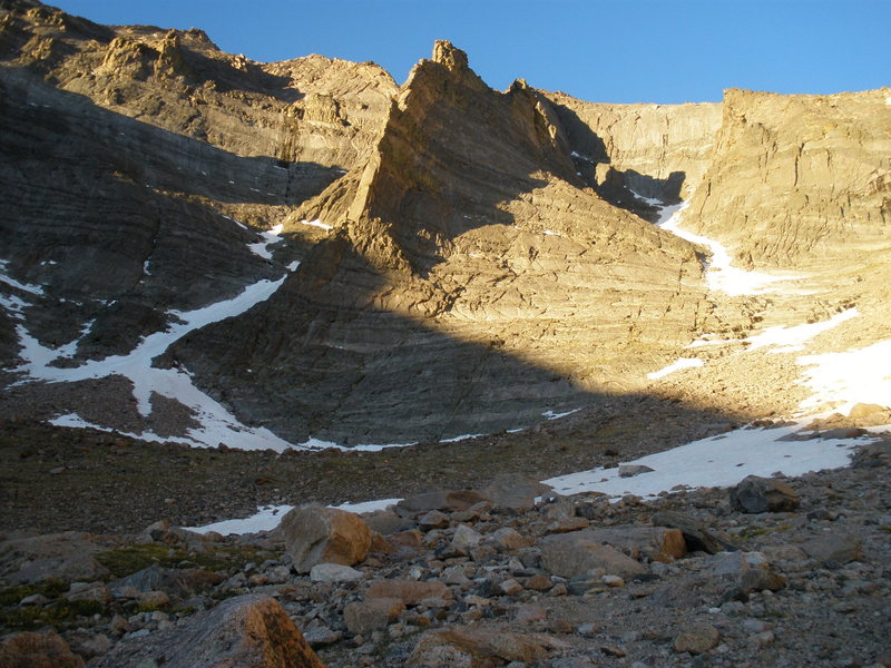 Flying Buttress, we did the 5.9 route just to the left of the prow!!