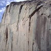 View from the base of the North face/cables route on Longs!