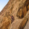 Lance the starting  of the lower crux section