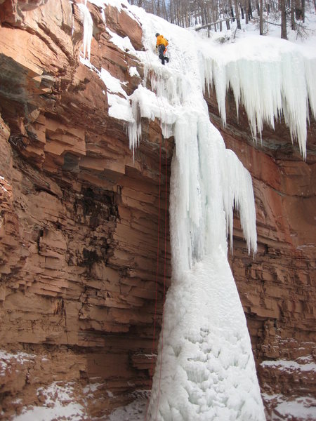 Upper Haflin Creek Falls.