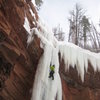 Doug leading Upper Haflin.