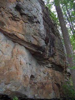 More rock at Yellow Bluff.