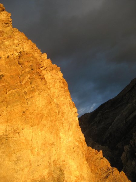 Faces in Rock Canyon