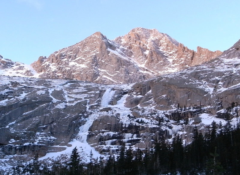 Black Lake's West Gully on December 2, 2008.  (Very good conditions.)  