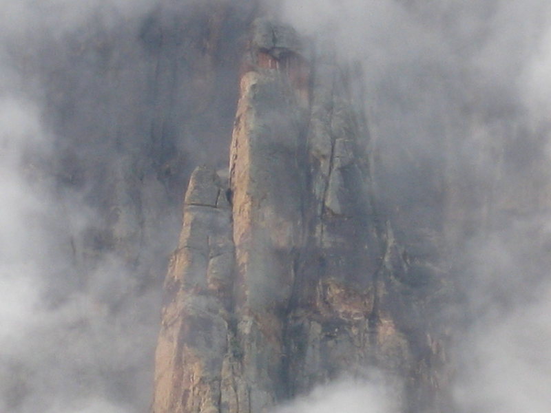 Impressive looking vistas of Pine Creek canyon after the rain