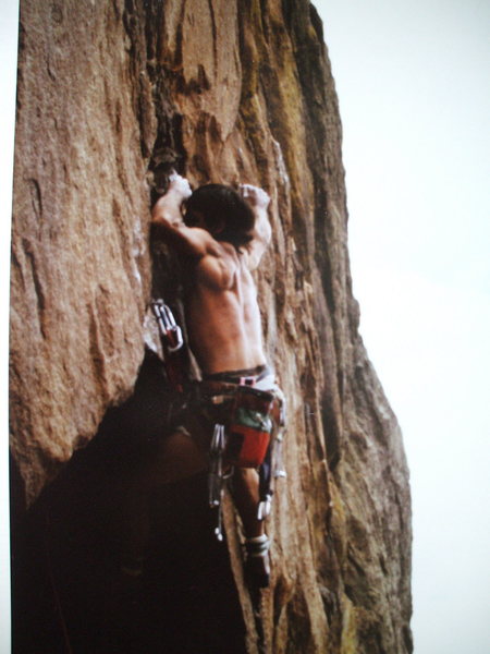 BH on 2nd ascent of Sheer Terror.