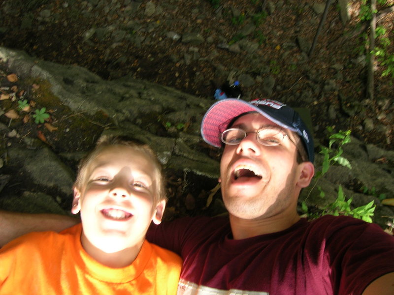 Gavin and I after ascent!!