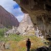 Scoping the steeps at the Eldorado Roof<br>
<br>
photo: Dylan Tracy