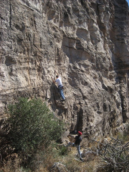 Dave leading Dry Country