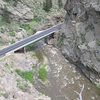 View of Clear Creek and the road.