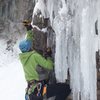 Rob messing around on some ice