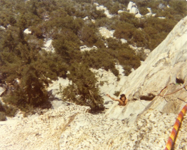 Bruce Diffenbaugh on Ski Tracks '81 or '82.