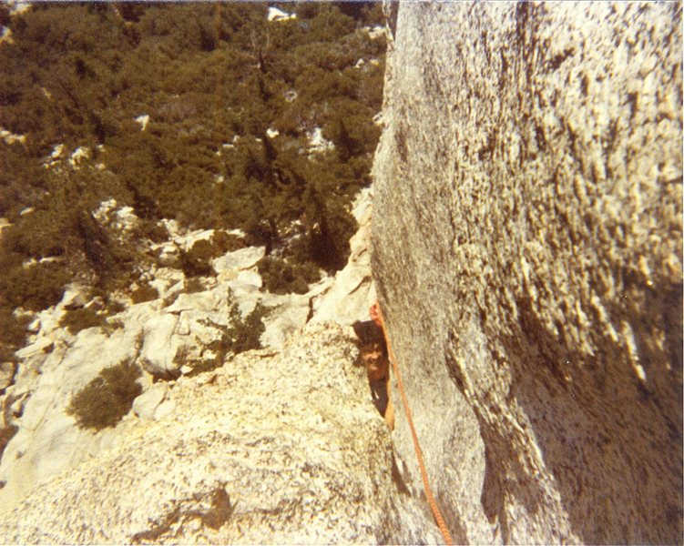 Bruce Diffenbaugh on Ski Tracks '81 or '82.