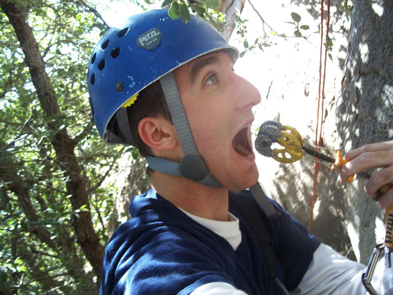 How to shut a trad climber up