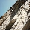 My brother Doug Odenthal somewhere on the north face.