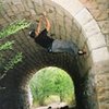 Limestone bridge bouldering in Colorado Springs