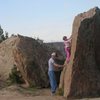 More of my niece bouldering at Unaweep