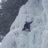 Mike Addario climbing Salmon Steak