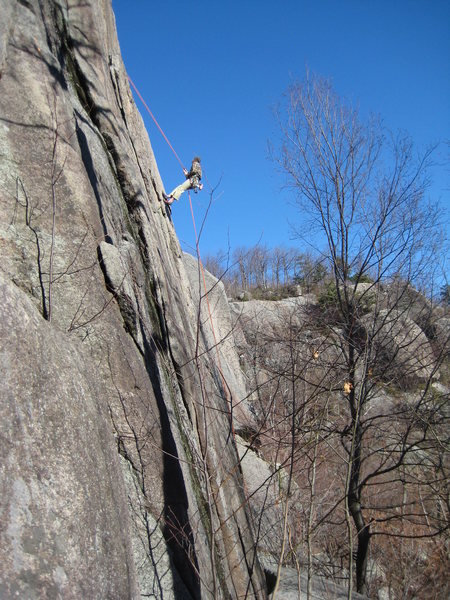 Nathan Sydnor rapping down Strawberry Fields