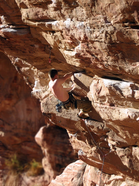 Me on Steep Thrills 5.12(-?)