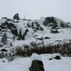 Lincoln Amphitheater right side on 12/26/08.  Brittle ice, deep snow, but oh so much fun. 