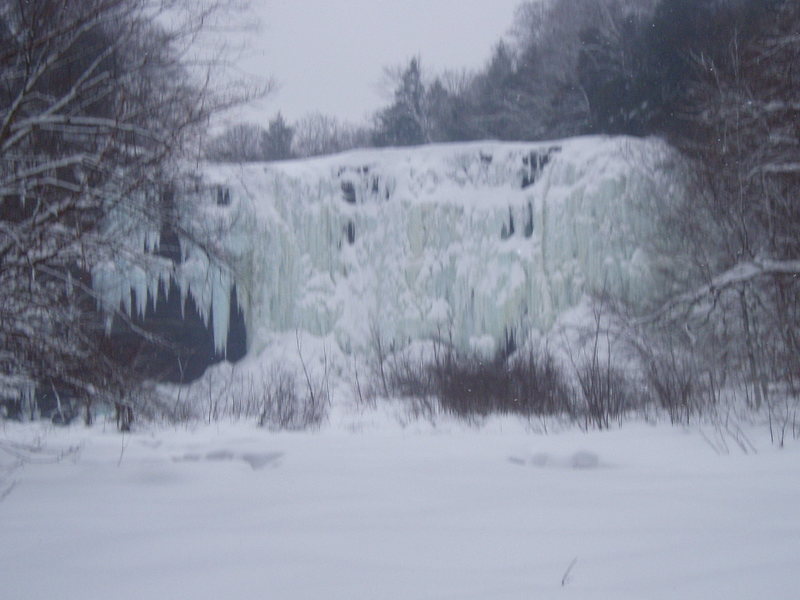 Main Falls - closed to climbing for now