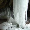 Beautiful ice fall, Stephen's Falls, Gov Dodge.  Probably not enough to climb but what do I know.  New Year's Day 2009.