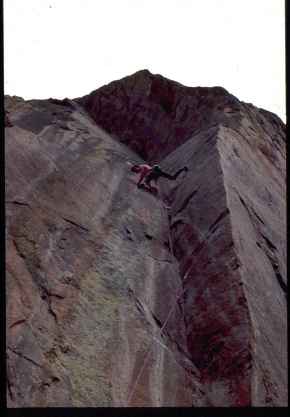 Bob Horan stemming the Red Dihedral.