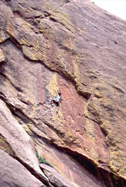 Bob Horan on 1st ascent of Arc de Triumph.