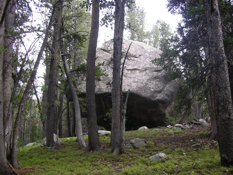 Wilderness bouldering potential!