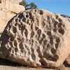 Dimples Boulder in the Outback, Joshua Tree NP