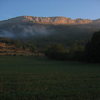 Morning light on the Ceuse massif.