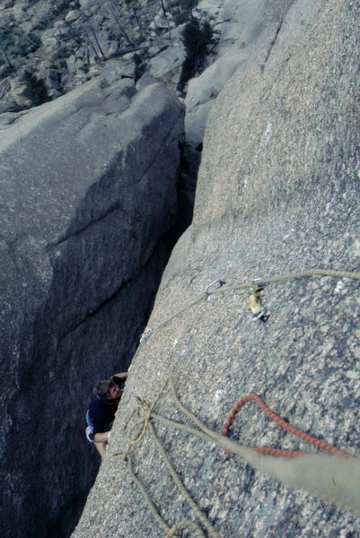 Mark Rolofson on Childhood's End. Photo: Bob Horan Collection.