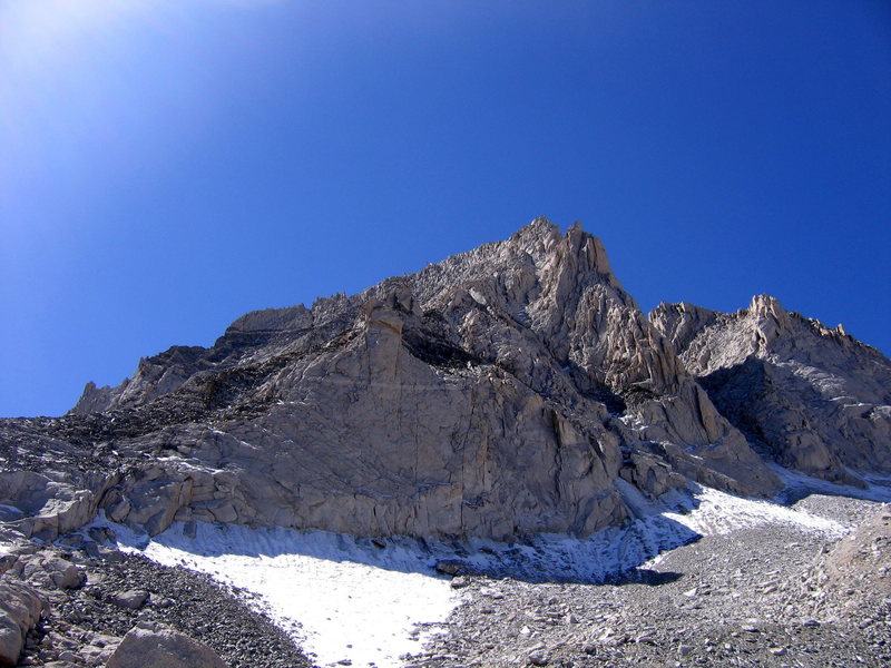 View of the NE ridge.