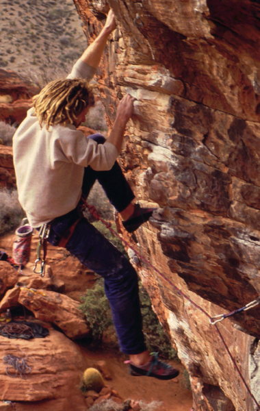 The White Rastafarian on Fear and Loathing, photo: Bob Horan Collection