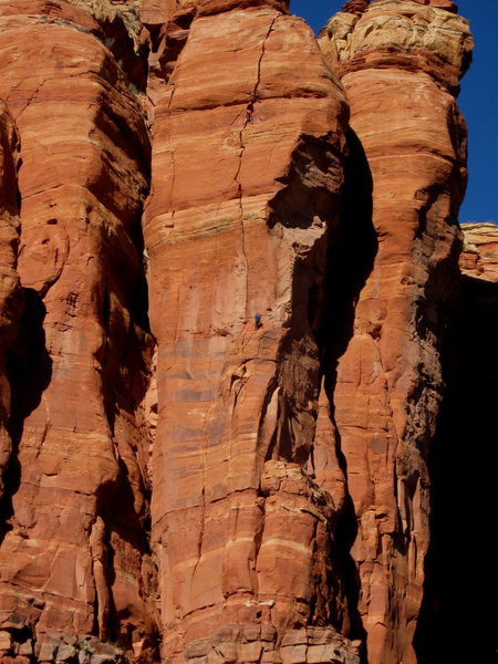 Climbers on Fisher King.