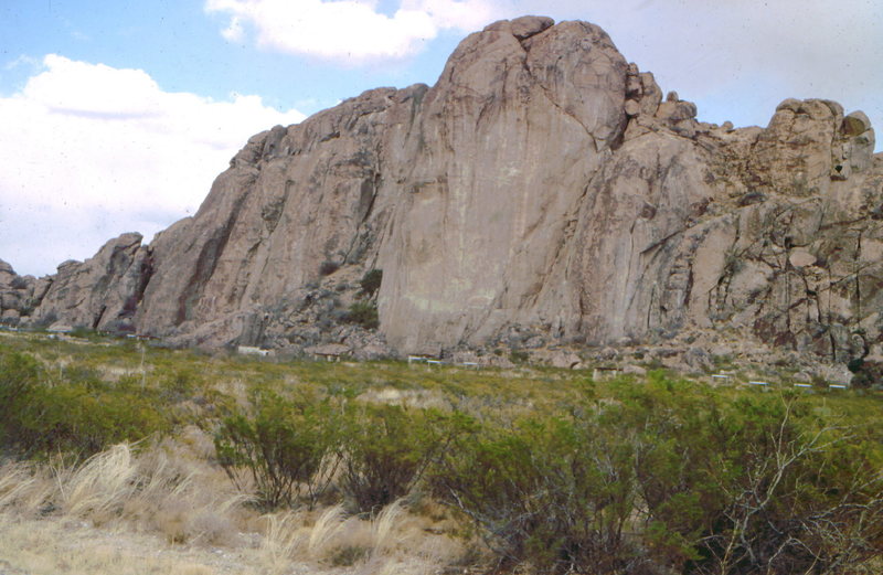 North Mountain, Hueco Tanks State Park, photo: Bob Horan