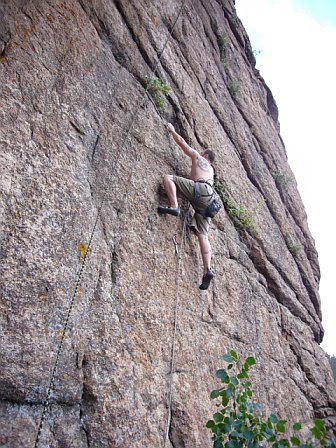 Secret Crag.... Don't ask - 5.6 slab