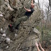 Brian topping out Croc Bloc