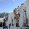 Western State College group learning to ice climb.