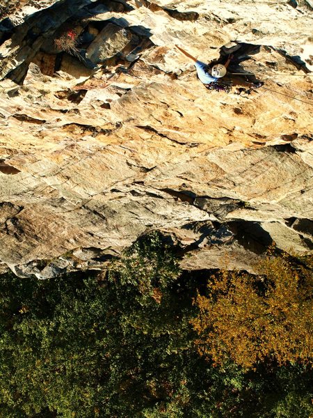 Don't recall the name of this climb... it's in the Nears though. (Photo: Brian Aitken)