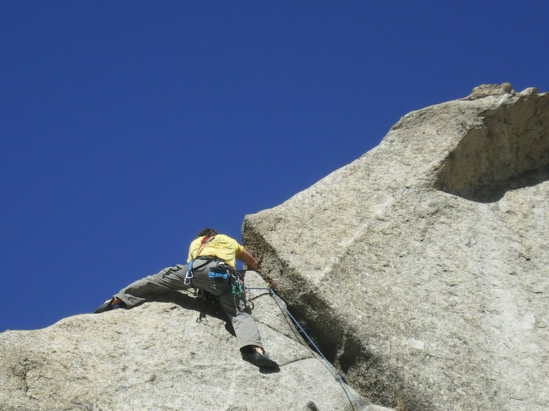 Avoiding croutons while flanking out the final moves on the nine fingered exit.