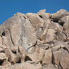 The Lechlinski Crack Formation (West Face), Joshua Tree NP