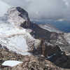 Longs from the summit of Meeker, August 2008