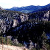 Upper Dream Canyon from the west. Photo: Bob Horan.