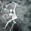 Jim Holloway bouldering on Flagstaff.